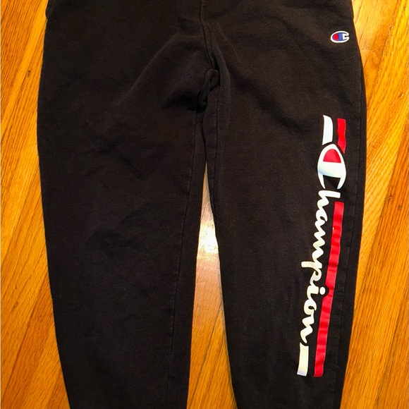 2 pairs boys Champion sweatpants size medium large - Picture 5 of 7